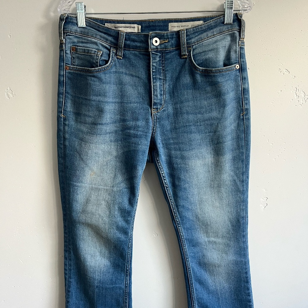 Pilcro by Anthropologie High Rise Bootcut Jeans Size 29 Great Condition